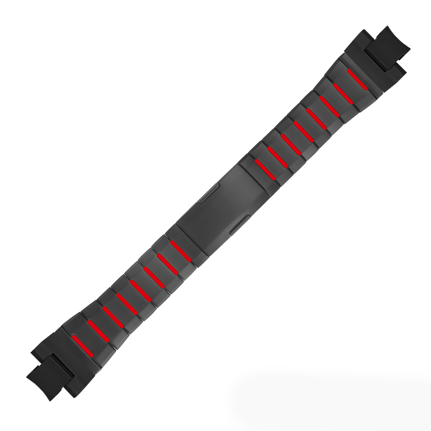 Stainless Steel & Silicone Composite Watch Band for Casio MTG-B3000