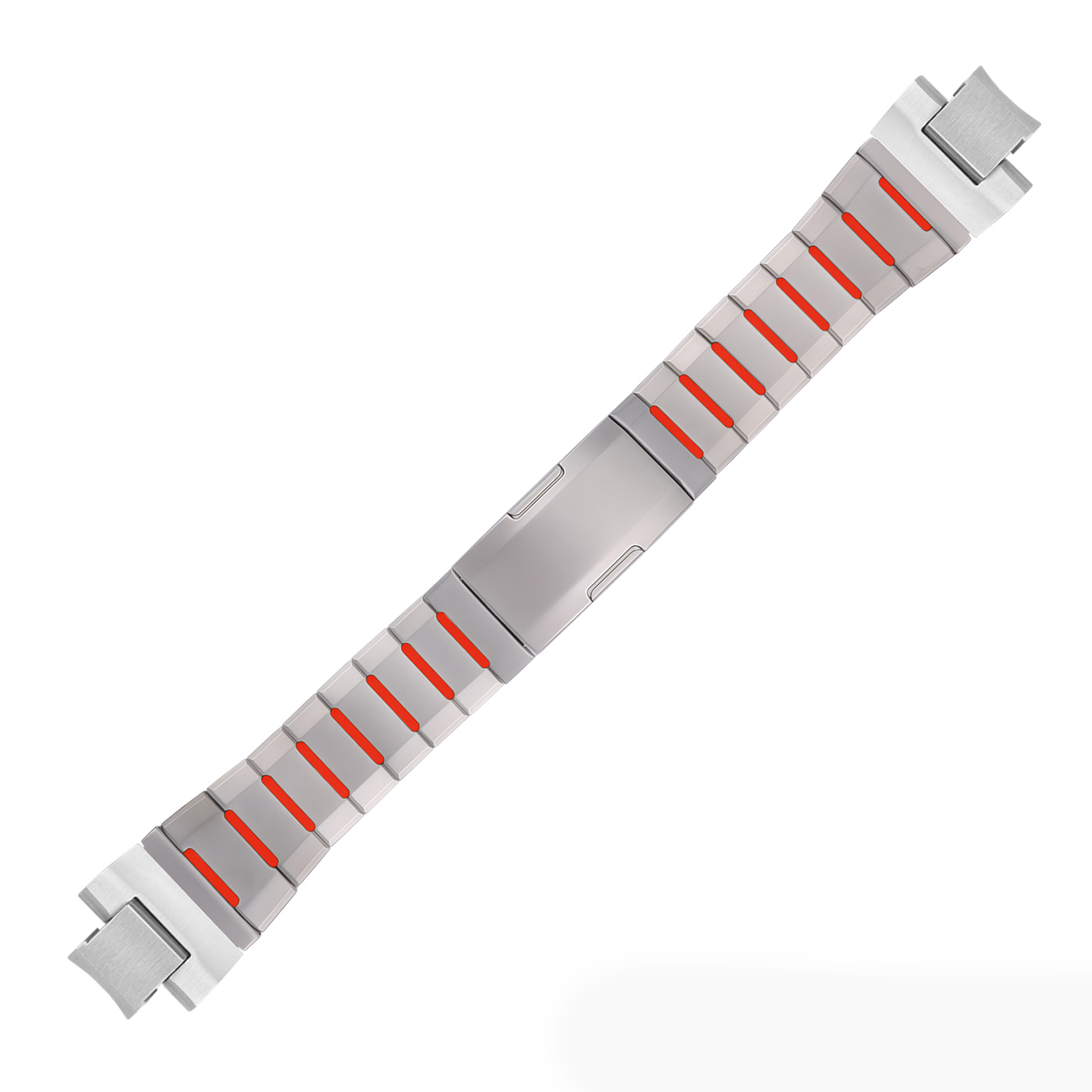 Stainless Steel & Silicone Composite Watch Band for Casio MTG-B3000