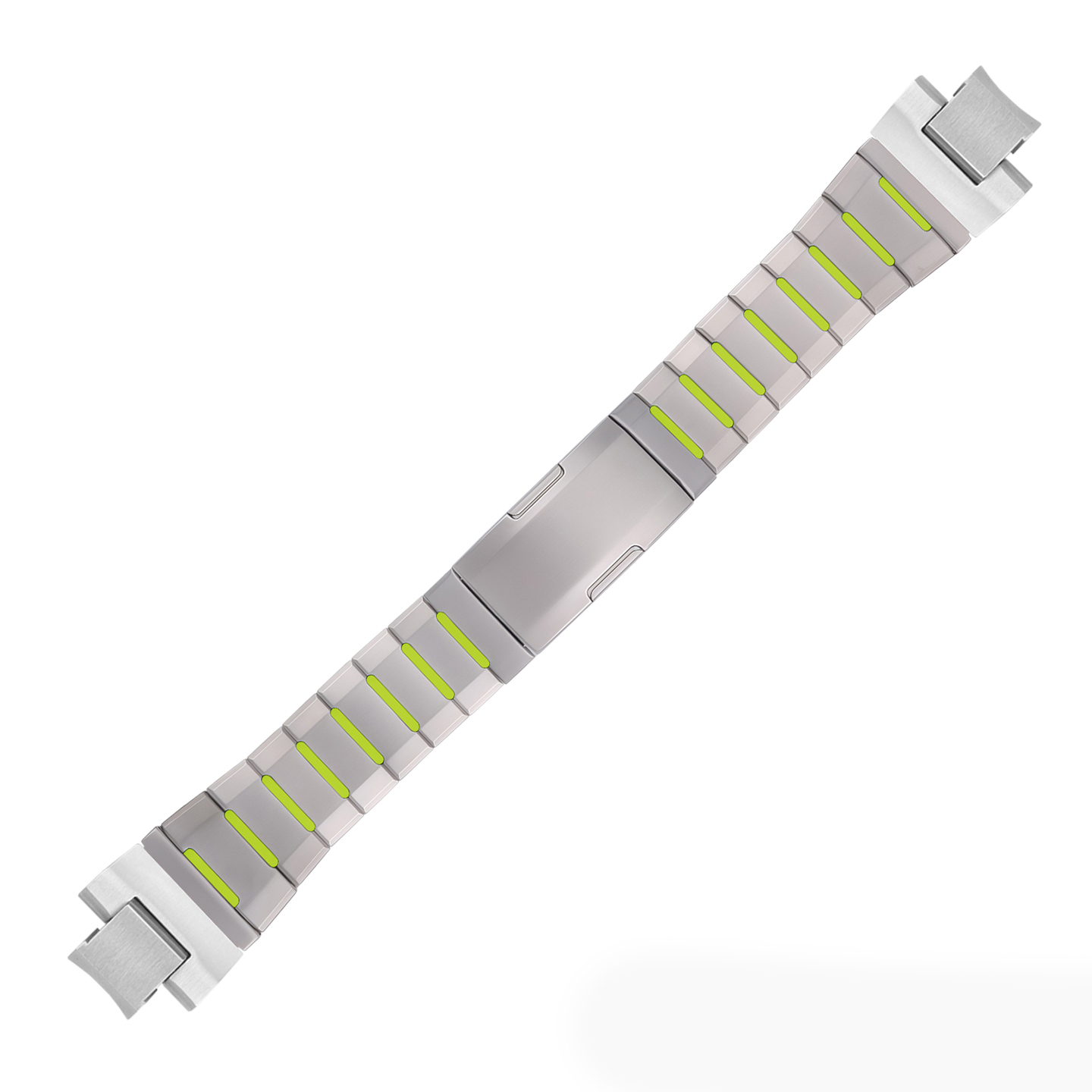 Stainless Steel & Silicone Composite Watch Band for Casio MTG-B3000