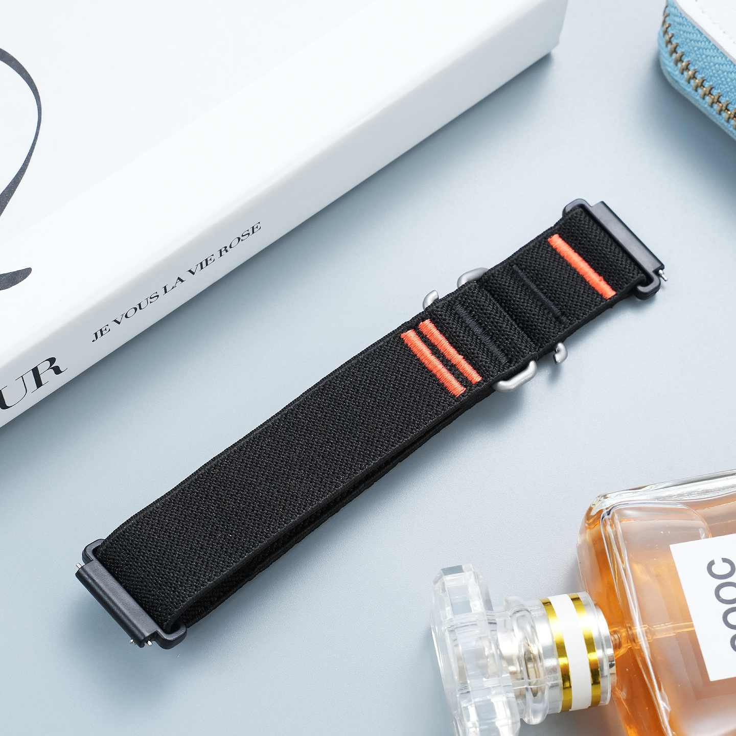 Compatible with the Omega x Swatch collaboration watch, Planetary Series, 20mm nylon strap