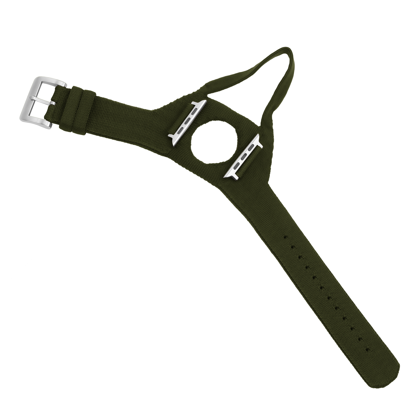 Suitable for Apple Watch Series 9, 8, 7 and 6 nylon sports straps