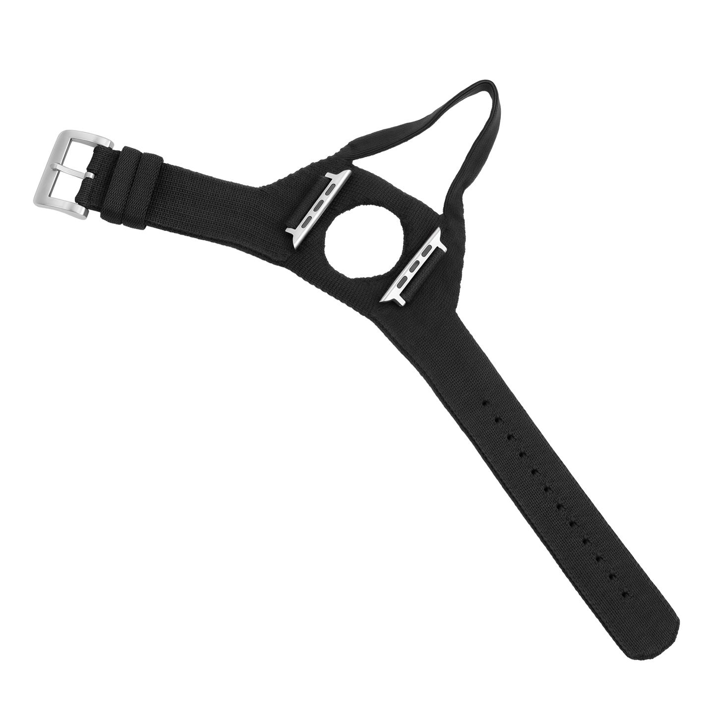 Suitable for Apple Watch Series 9, 8, 7 and 6 nylon sports straps