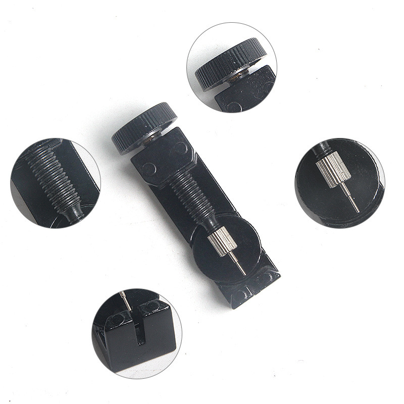 Adjustable Metal Watch Band Link Remover Tool with 3 Replacement Pins