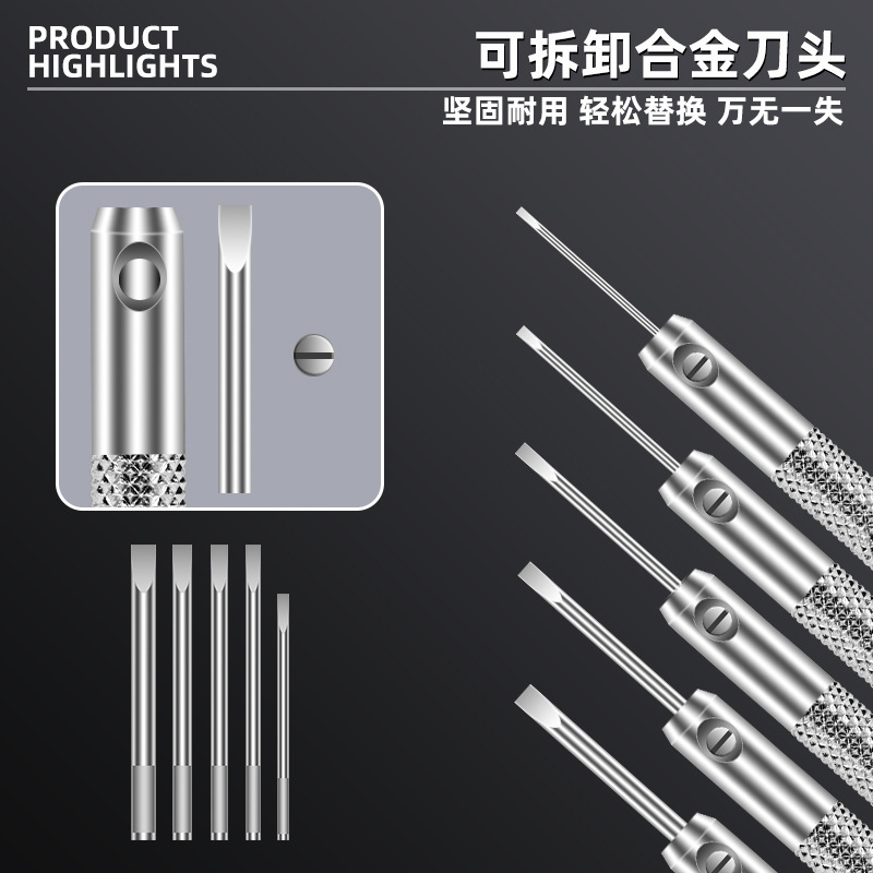 Precision Flathead Watch Screwdriver for Bracelet and Watch Repair