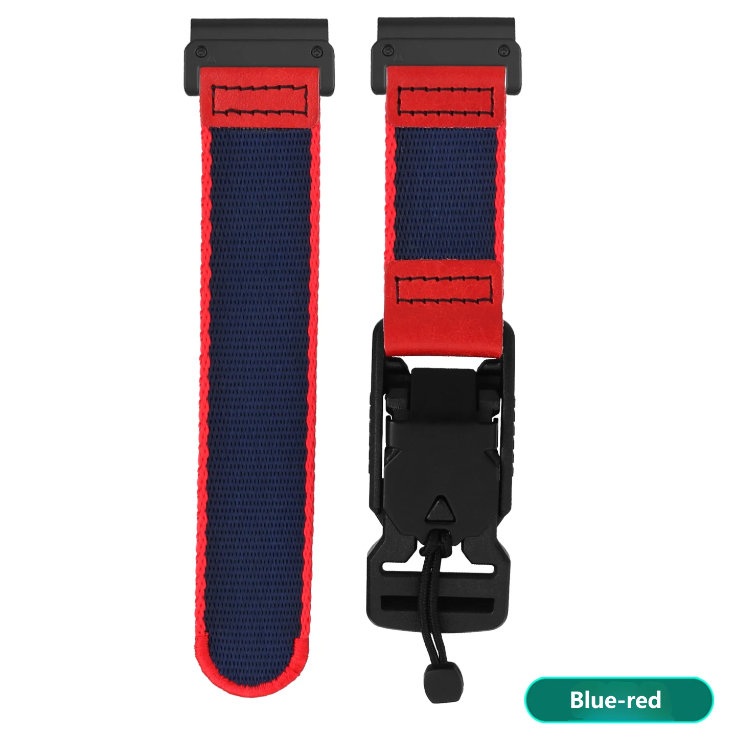 Compatible with Garmin Fenix 7X/5X/6X nylon watch straps, 26mm