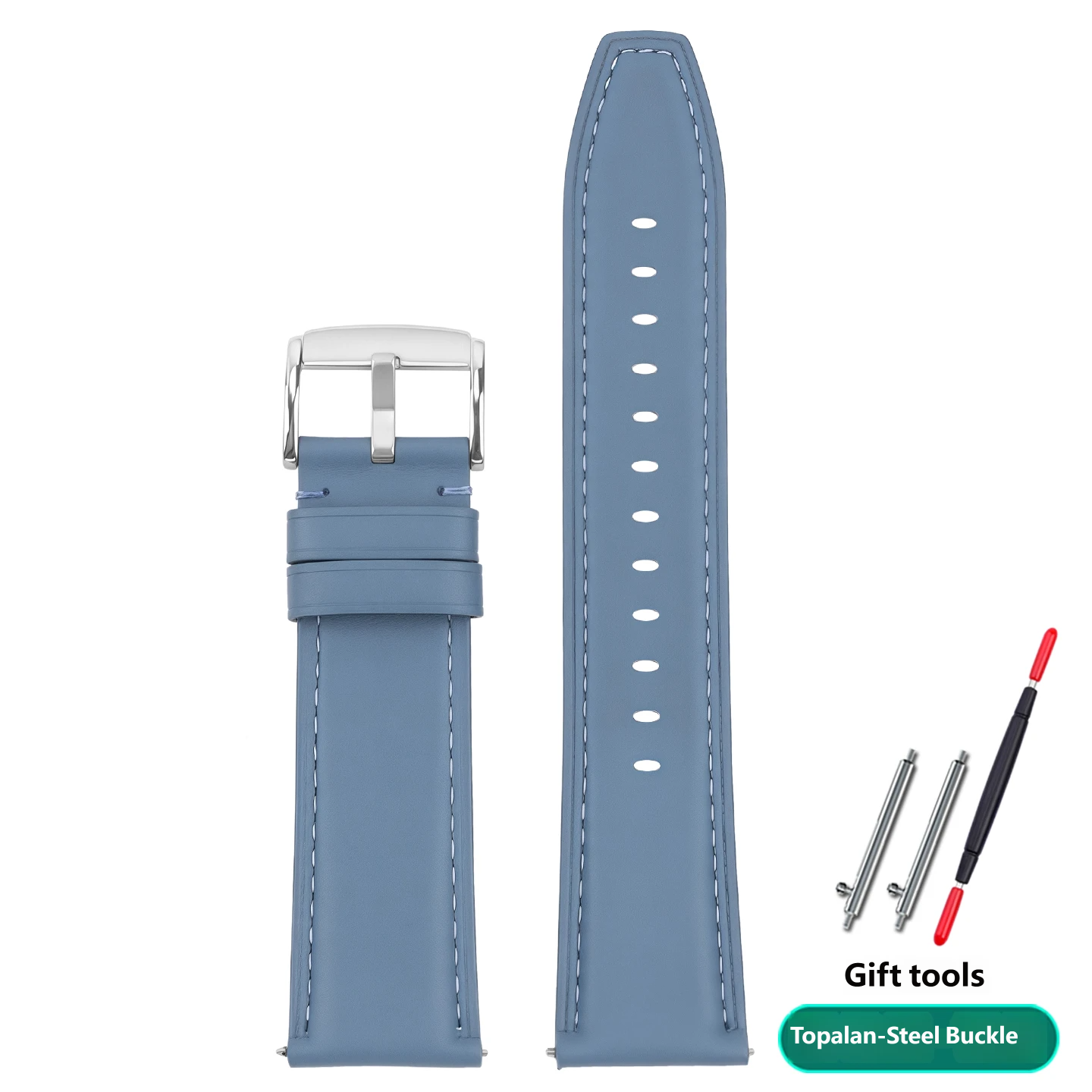 Suitable for Huawei GT3/4/5 46mm watch faces / Extraordinary Master genuine leather strap, 22mm