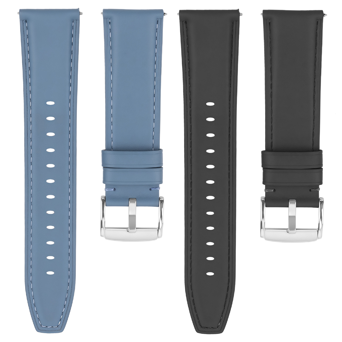 Suitable for Huawei GT3/4/5 46mm watch faces / Extraordinary Master genuine leather strap, 22mm