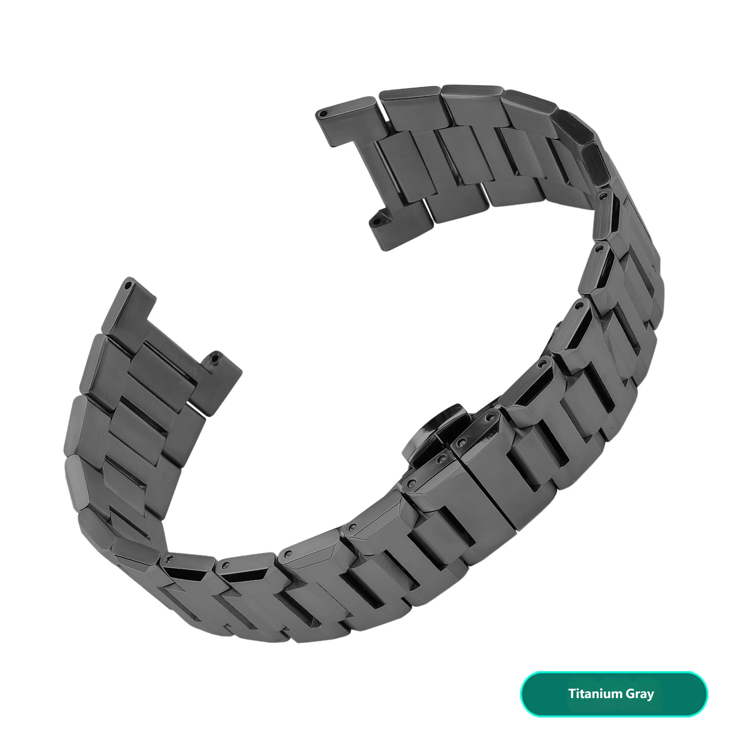 Suitable for BEHRENS Orion one stainless steel watch straps, 25 × 15 mm