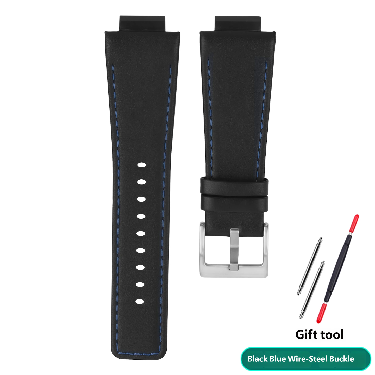 Genuine leather watch strap, 16 mm, compatible with the Casio Farmhouse Oak GA-2100/2110 series