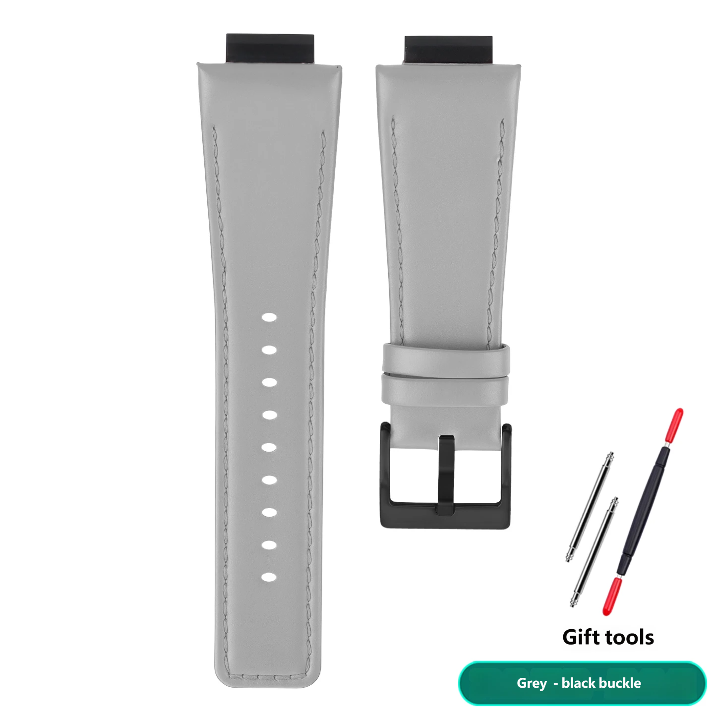 Genuine leather watch strap, 16 mm, compatible with the Casio Farmhouse Oak GA-2100/2110 series