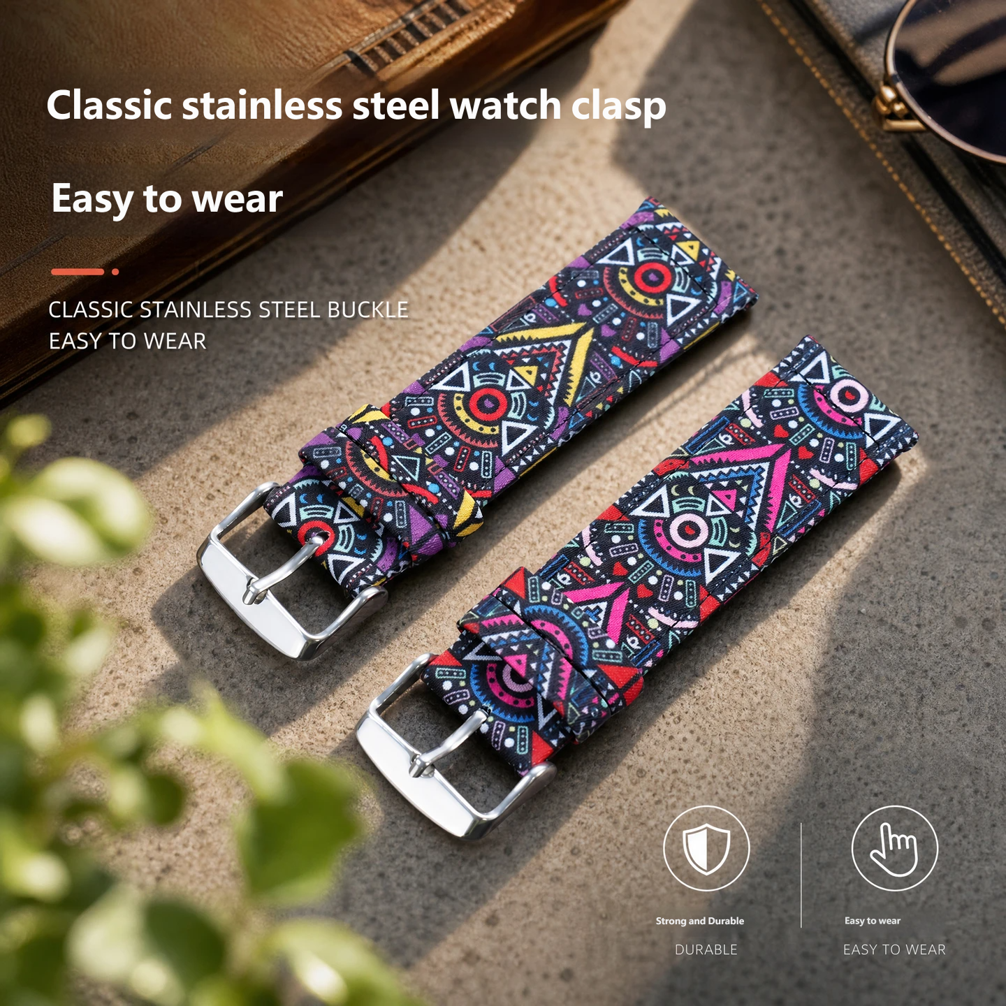 Compatible with Huawei GT6/GT5/GT4 46mm watch faces – Extraordinary Master Series nylon watch strap, 22mm