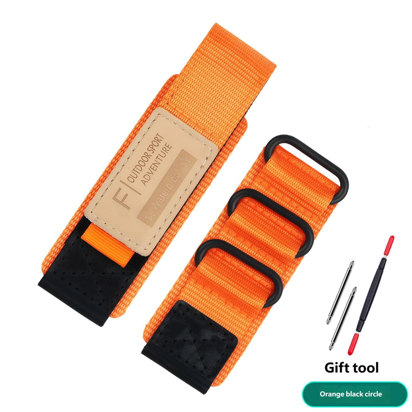 Velcro nylon watch strap compatible with the Casio PRG-600/650 and PRW-6600 series