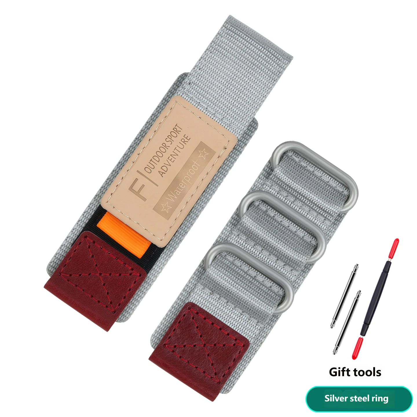 Velcro nylon watch strap compatible with the Casio PRG-600/650 and PRW-6600 series