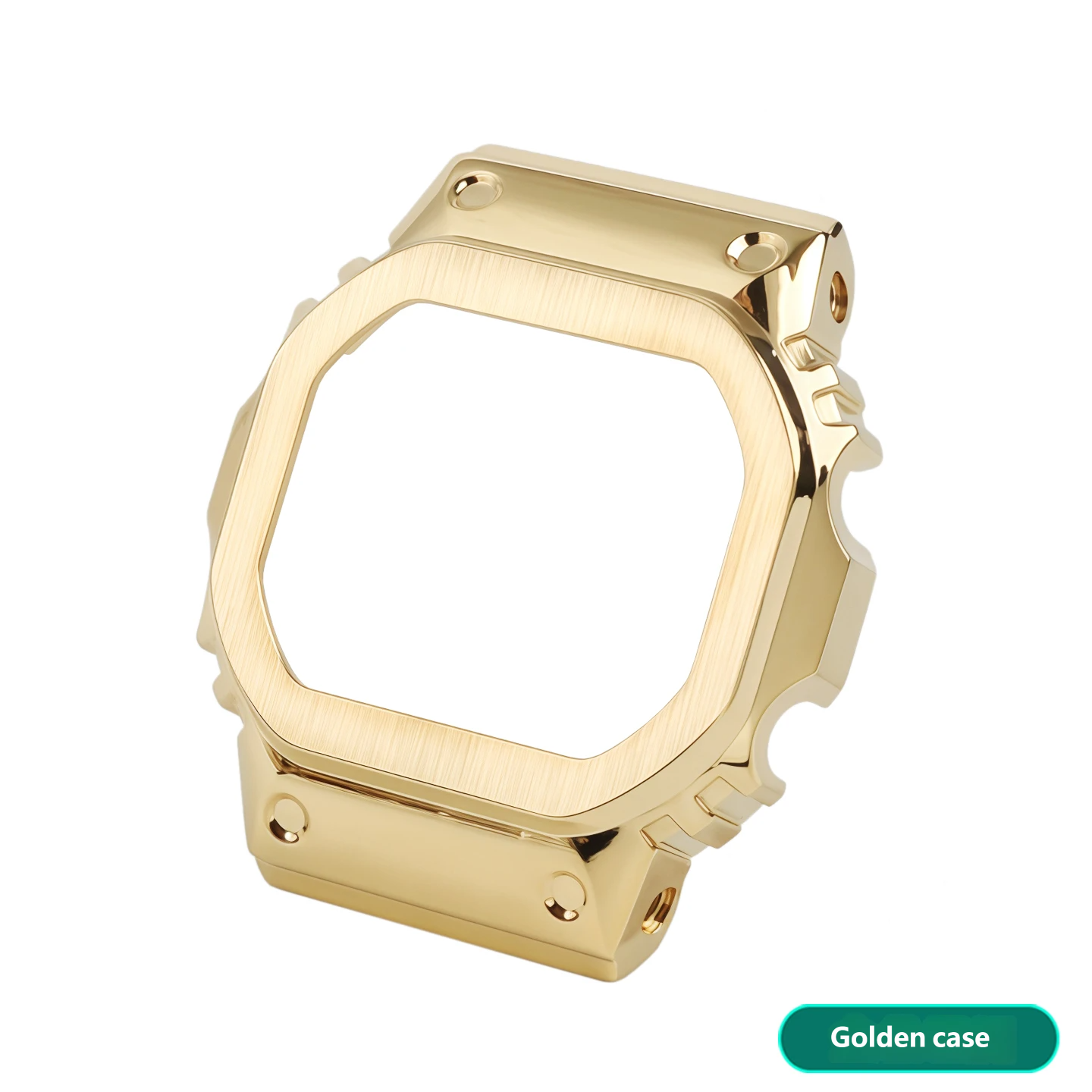Compatible with the CASIO GM-5600 ‘Little Square’ stainless steel watch set (strap and case)