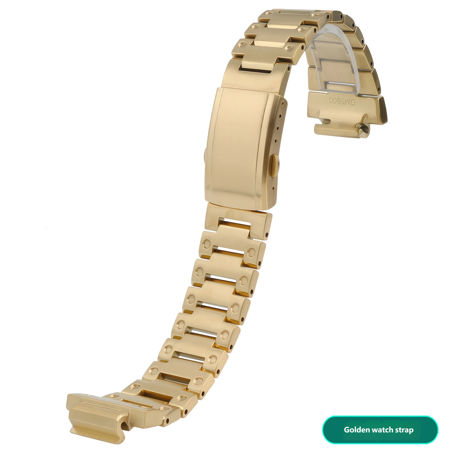 Compatible with the CASIO GM-5600 ‘Little Square’ stainless steel watch set (strap and case)