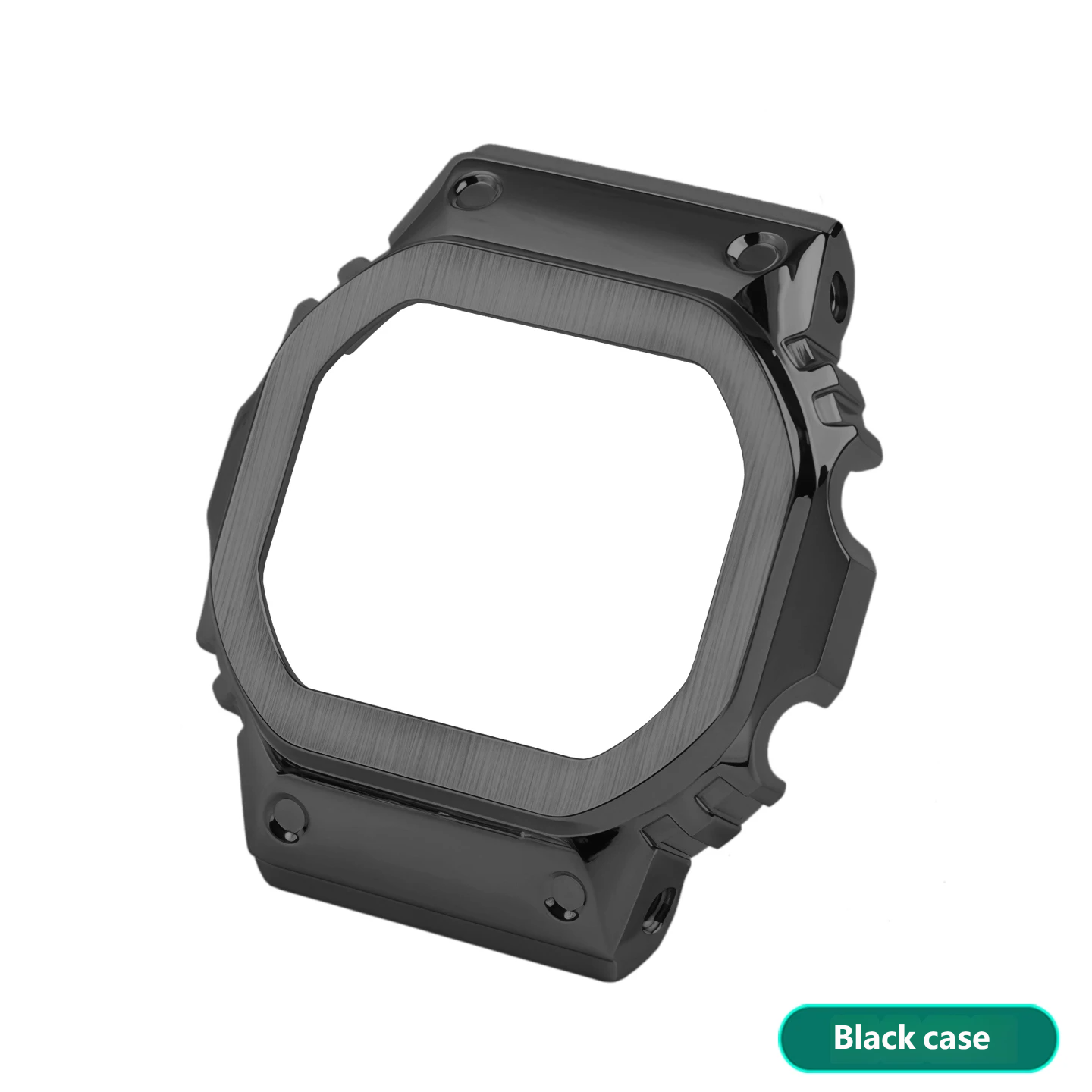 Compatible with the CASIO GM-5600 ‘Little Square’ stainless steel watch set (strap and case)