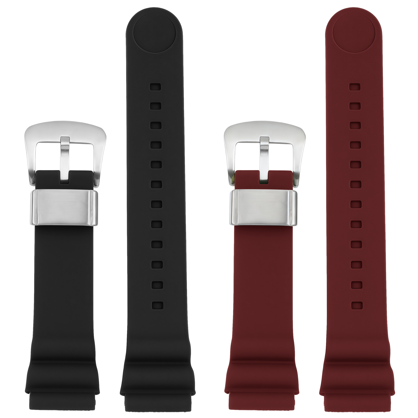 Compatible with Seiko PROSPEX series SNE533/535/537P1 silicone watch straps, 22 mm
