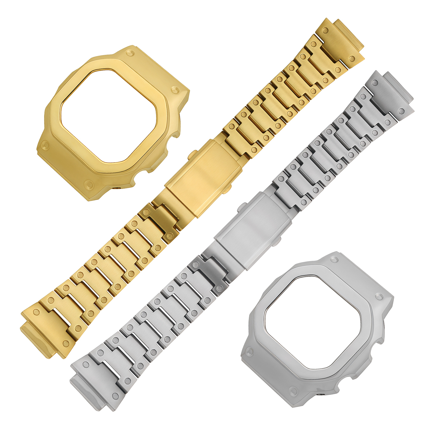Compatible Casio GBX-H5600 Titanium Strap and Case Set