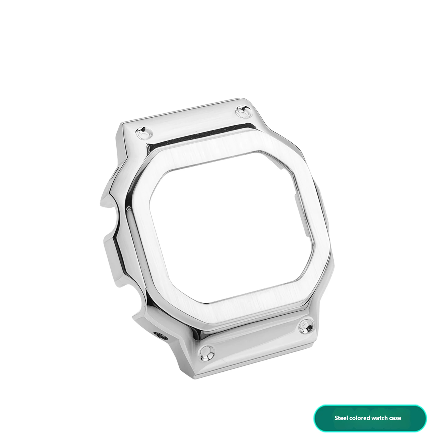 Compatible Casio GBX-H5600 Stainless Steel Strap and Case Set