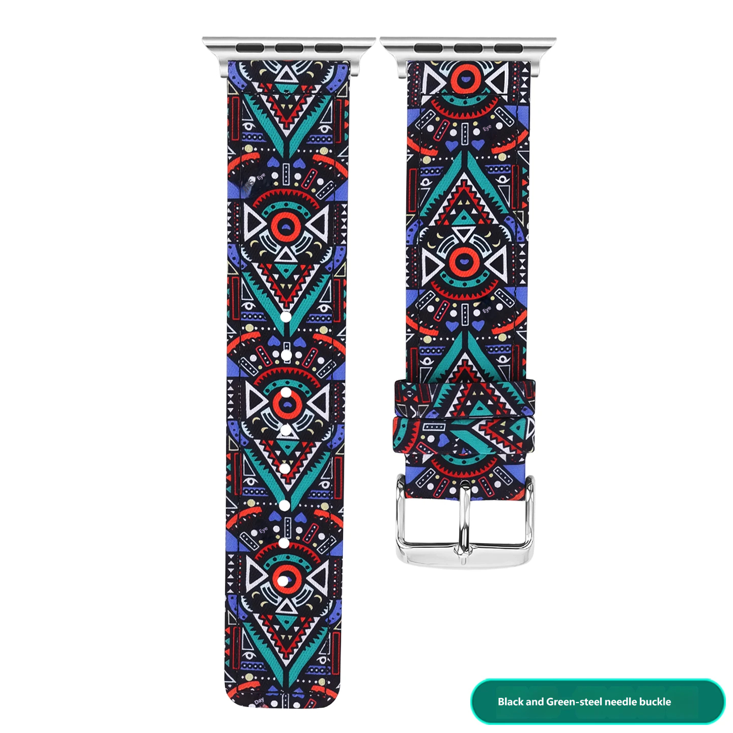 Compatible with Apple Watch Series 10; nylon and canvas strap suitable for Series 9, 8, 7 and 6; breathable Ultra 3 strap