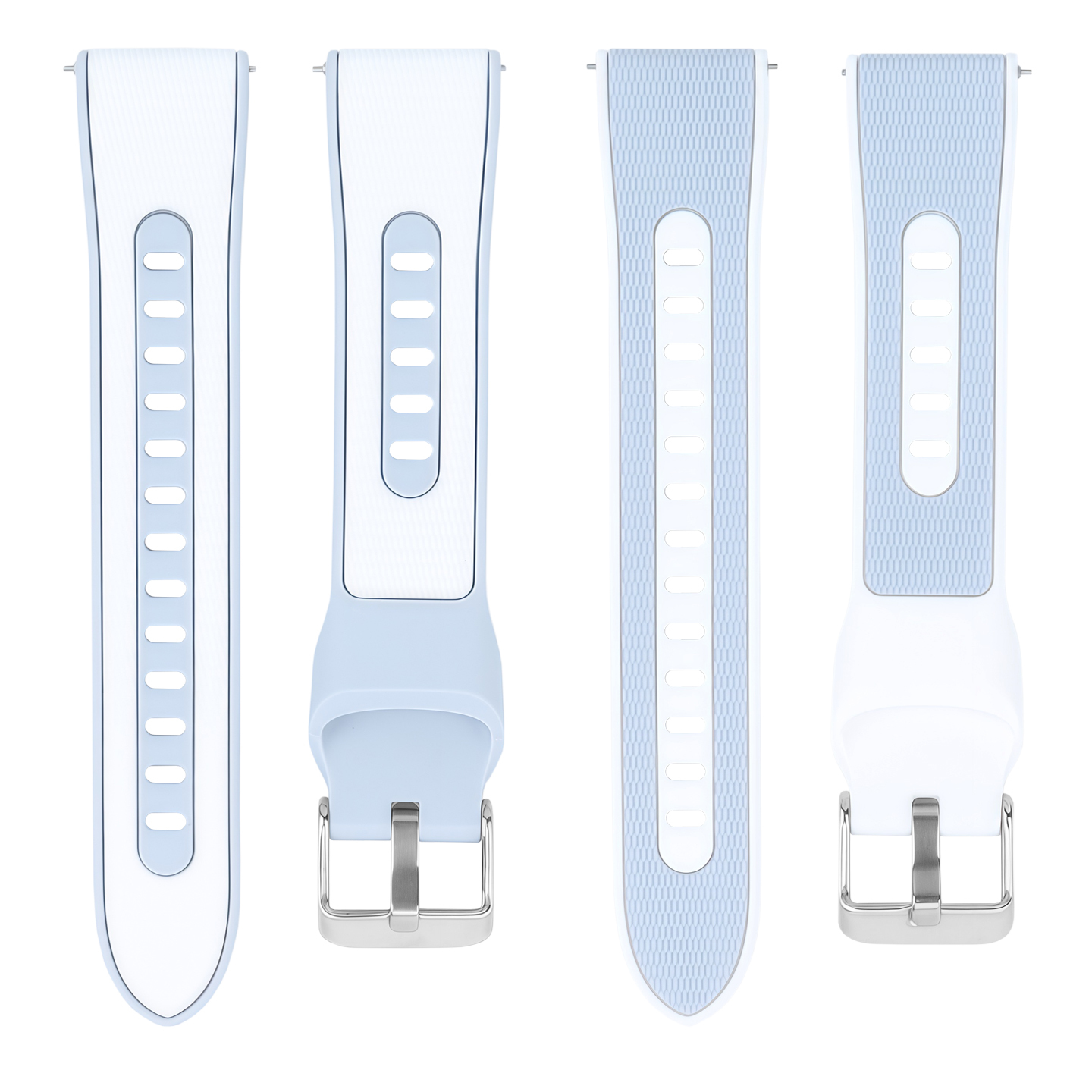Compatible with Huawei GT7/GT6/GT5/GT4 series waterproof and sweat-resistant silicone watch straps, 18mm