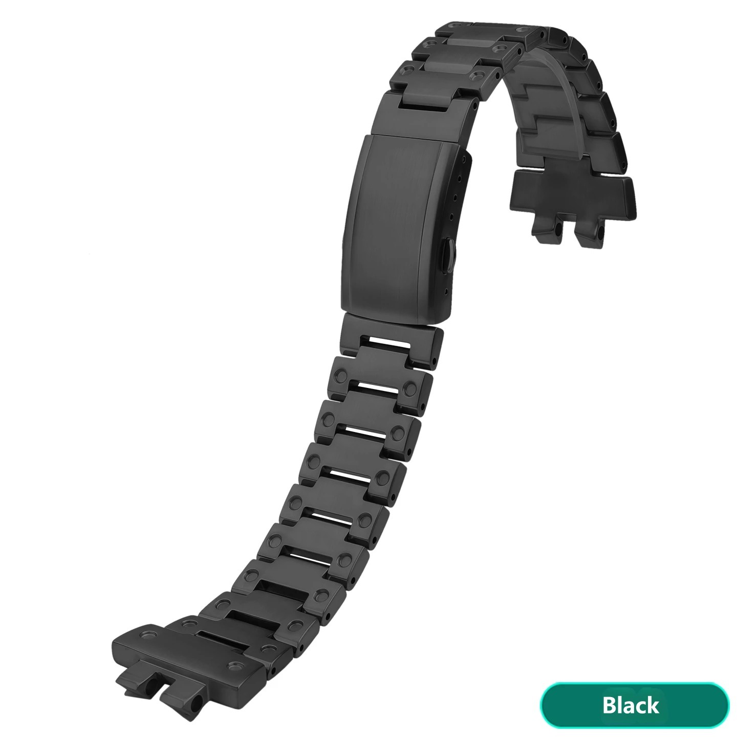 Stainless steel watch strap compatible with the Casio GM-B2100 and GMC-B2100