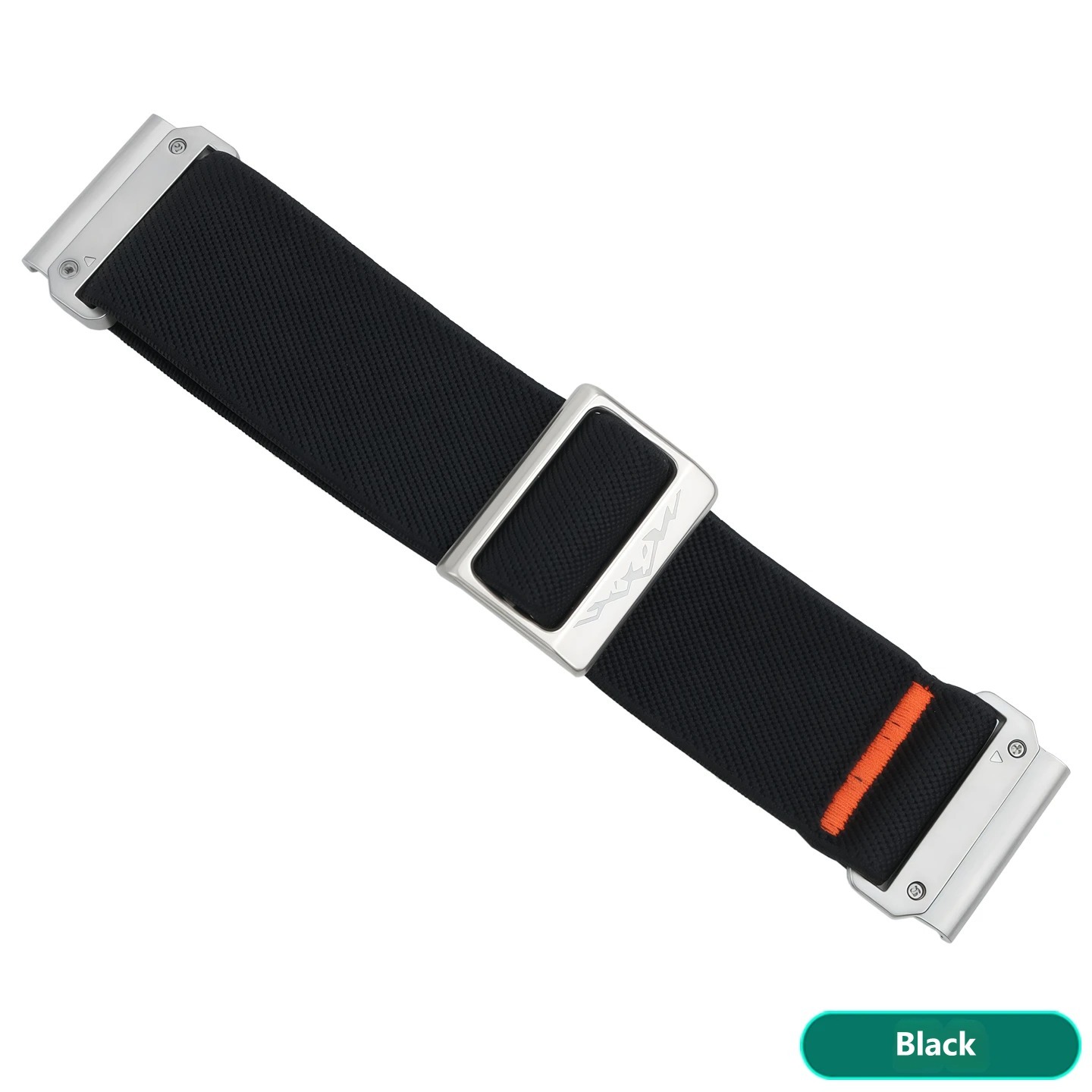 Compatible with Garmin Fenix 9 Pro, Fenix 8, 7X, 6X and 5X elastic nylon canvas watch straps
