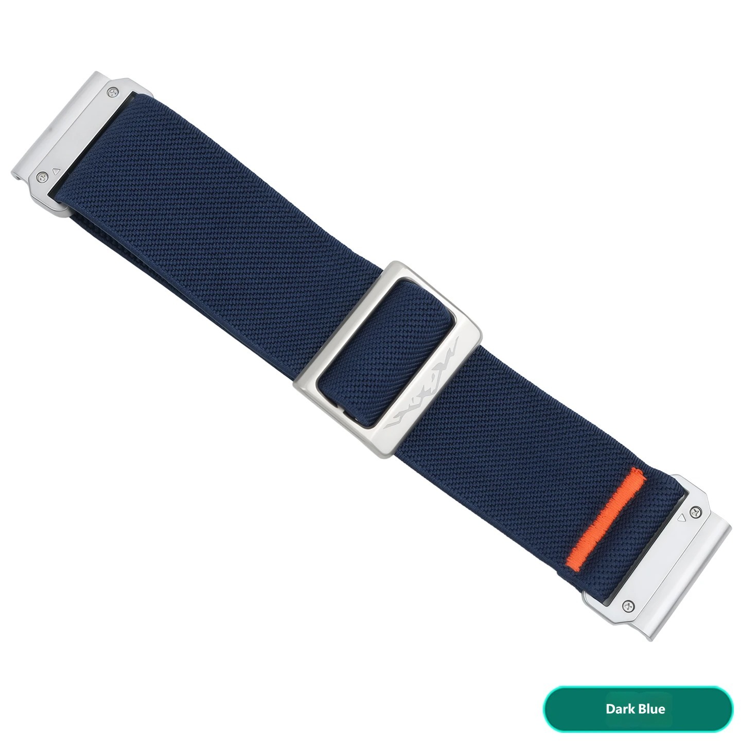 Compatible with Garmin Fenix 9 Pro, Fenix 8, 7X, 6X and 5X elastic nylon canvas watch straps