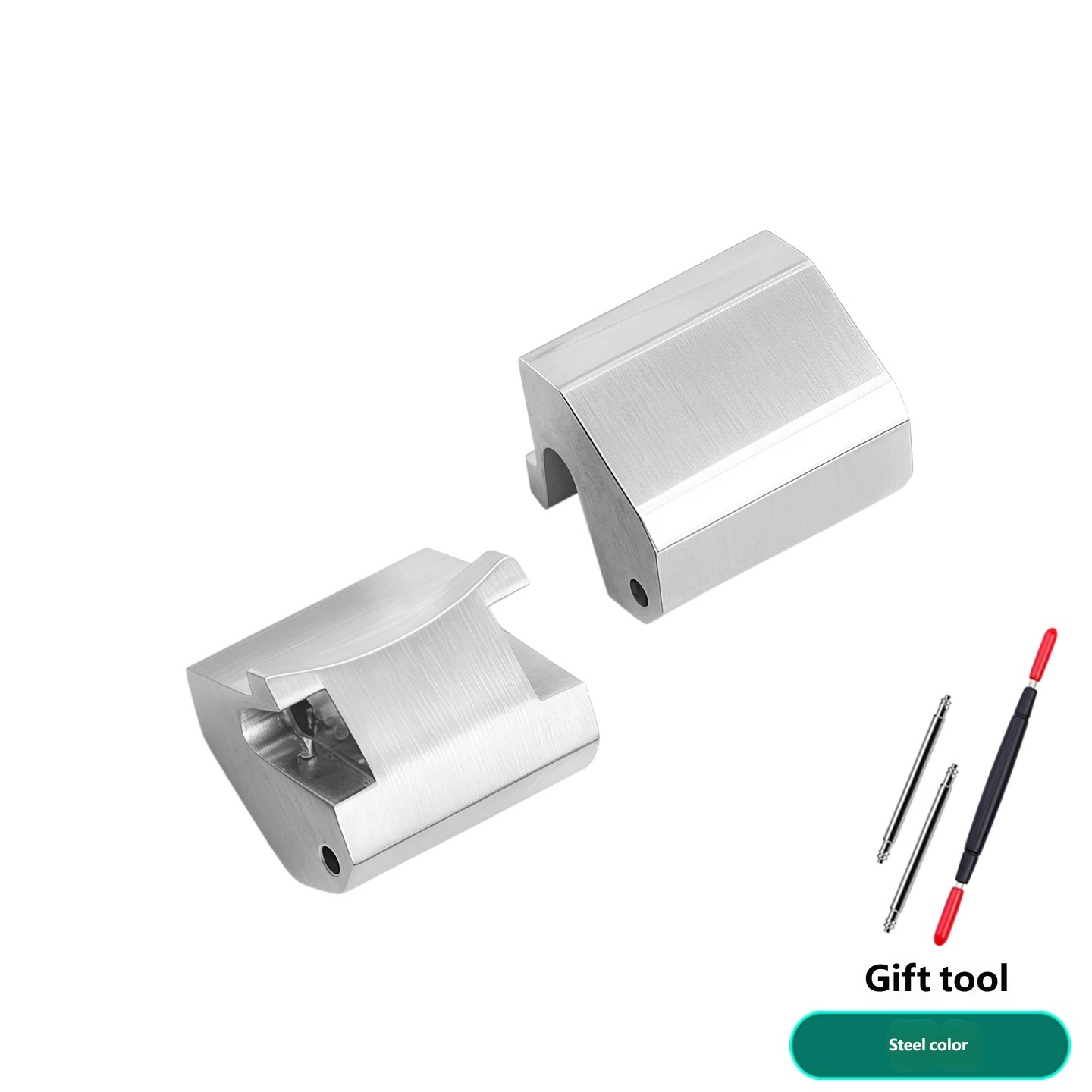 Stainless steel adapter accessories compatible with the Casio ECB-2000 series
