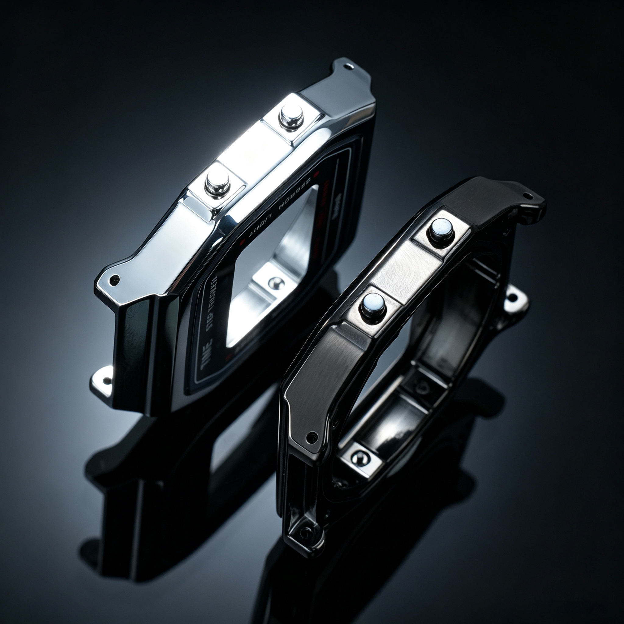 Compatible with the Casio ABL-100 modified stainless steel case
