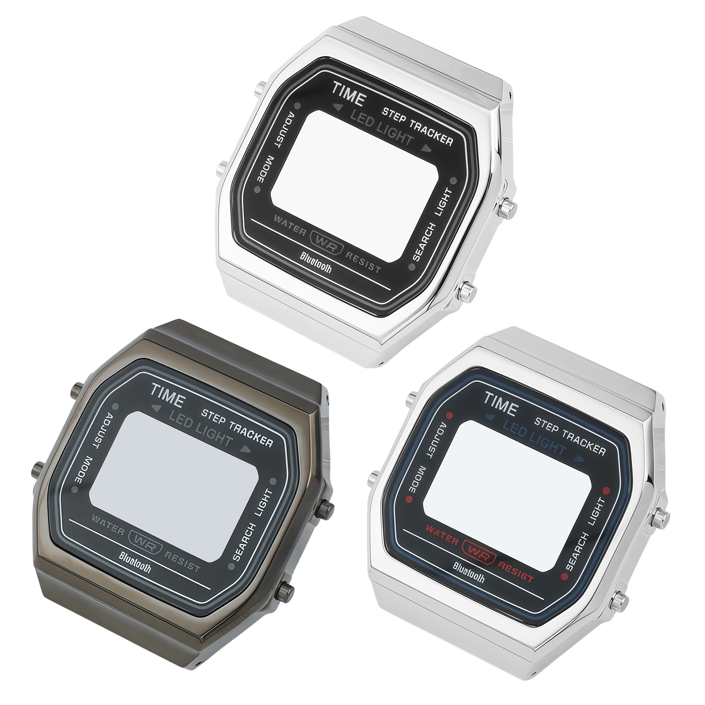 Compatible with the Casio ABL-100 modified stainless steel case