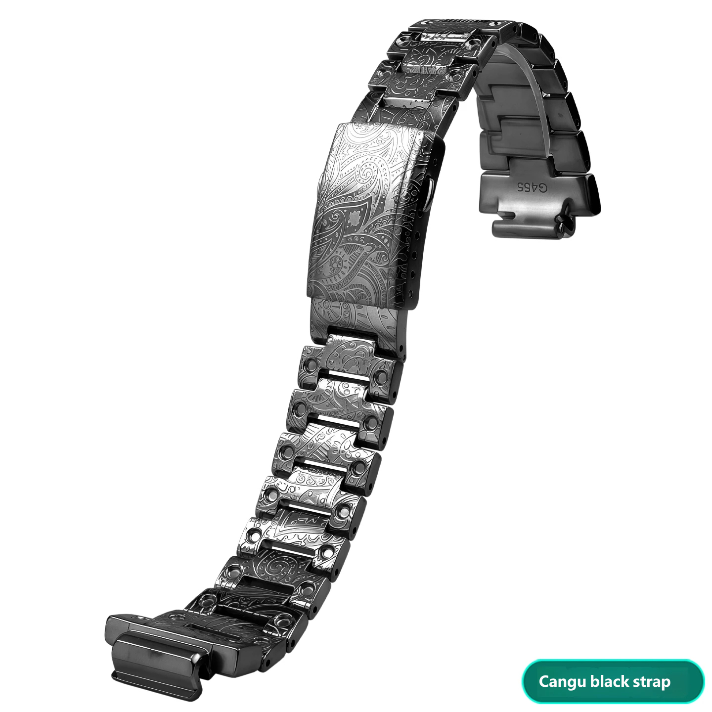 Compatibility Casio GM-5600 Stainless Steel Watch Strap and Case Set