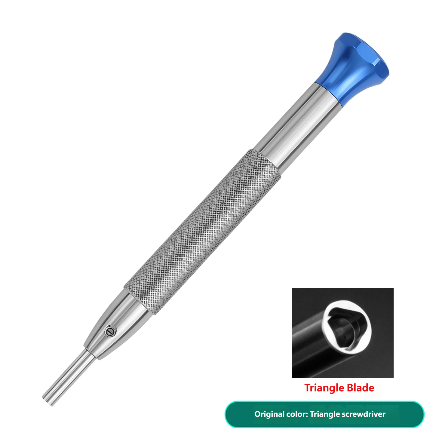Triangular screwdriver tool accessory compatible with the Casio MRG-B2000 strap model