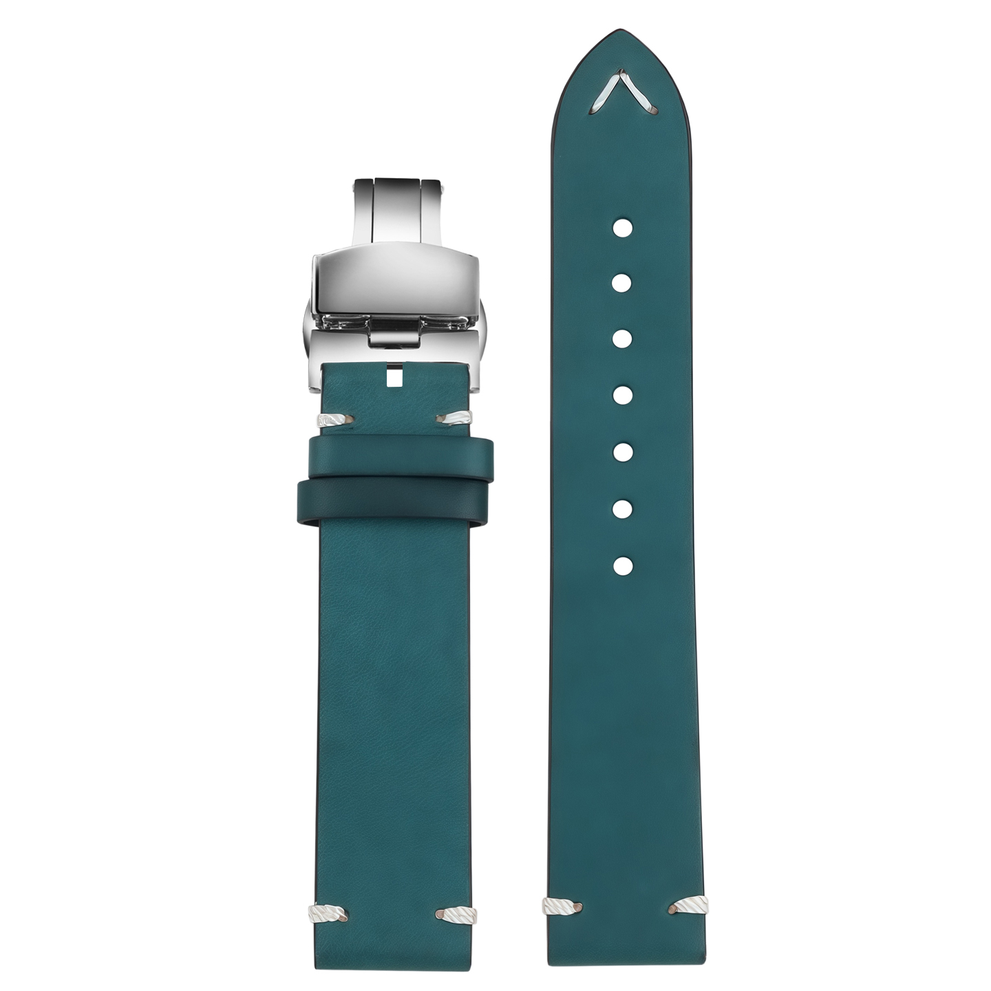Compatible with Casio Forester FT-500WC AW-80V W89H vintage genuine leather strap, 19mm