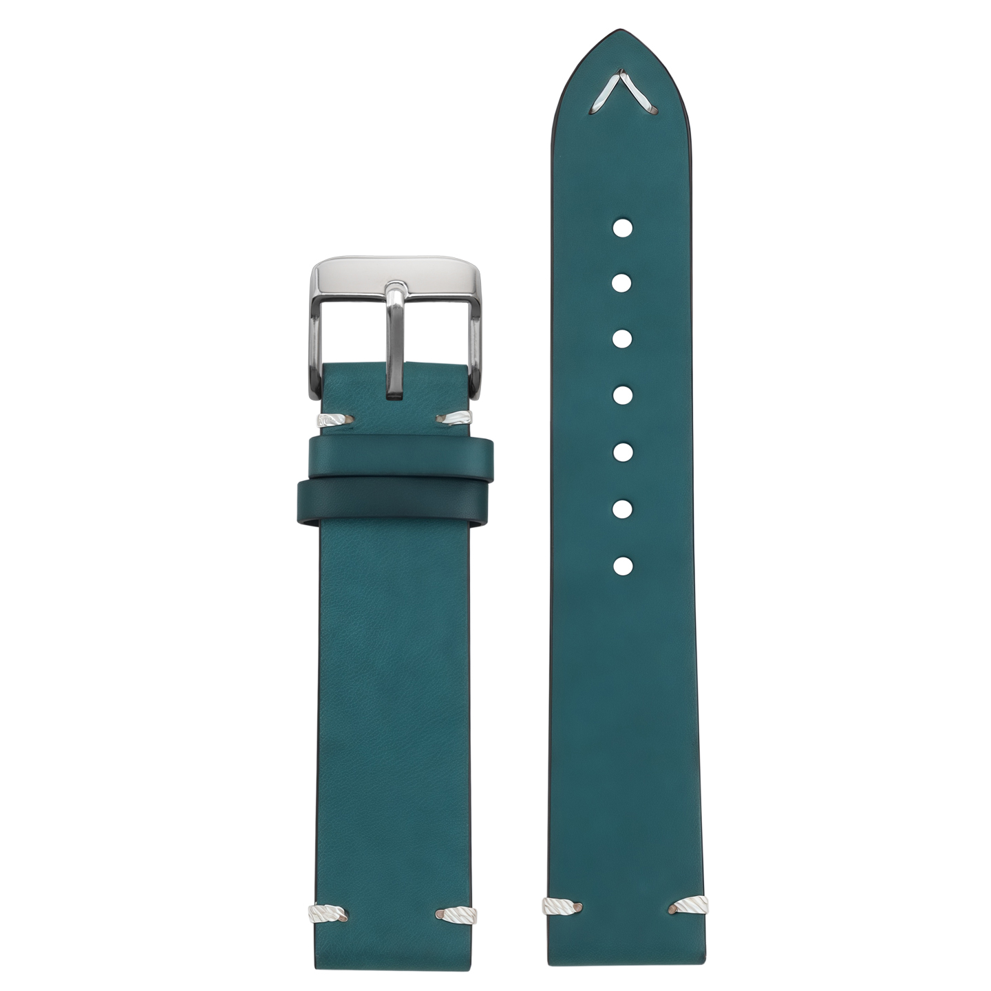 Compatible with Casio Forester FT-500WC AW-80V W89H vintage genuine leather strap, 19mm
