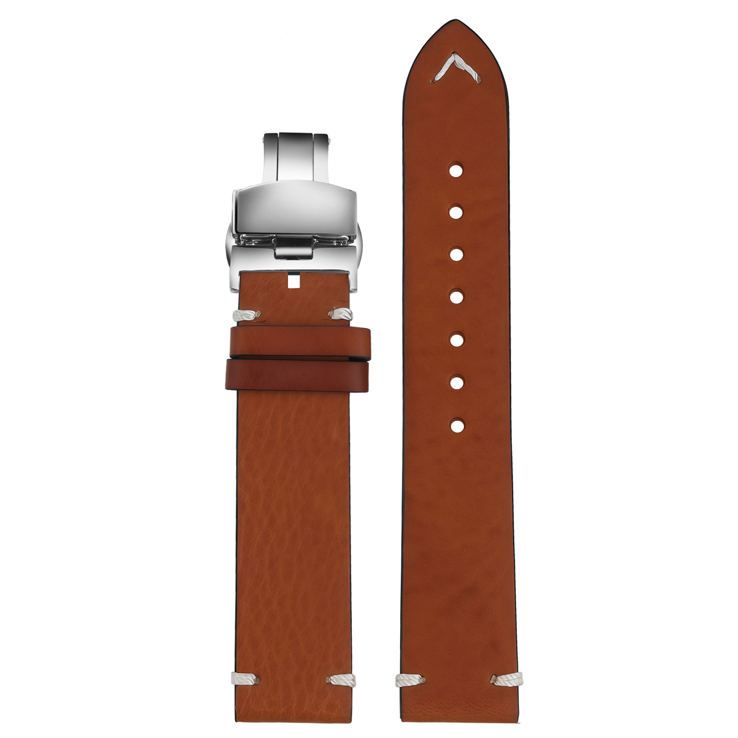 Compatible with Casio Forester FT-500WC AW-80V W89H vintage genuine leather strap, 19mm
