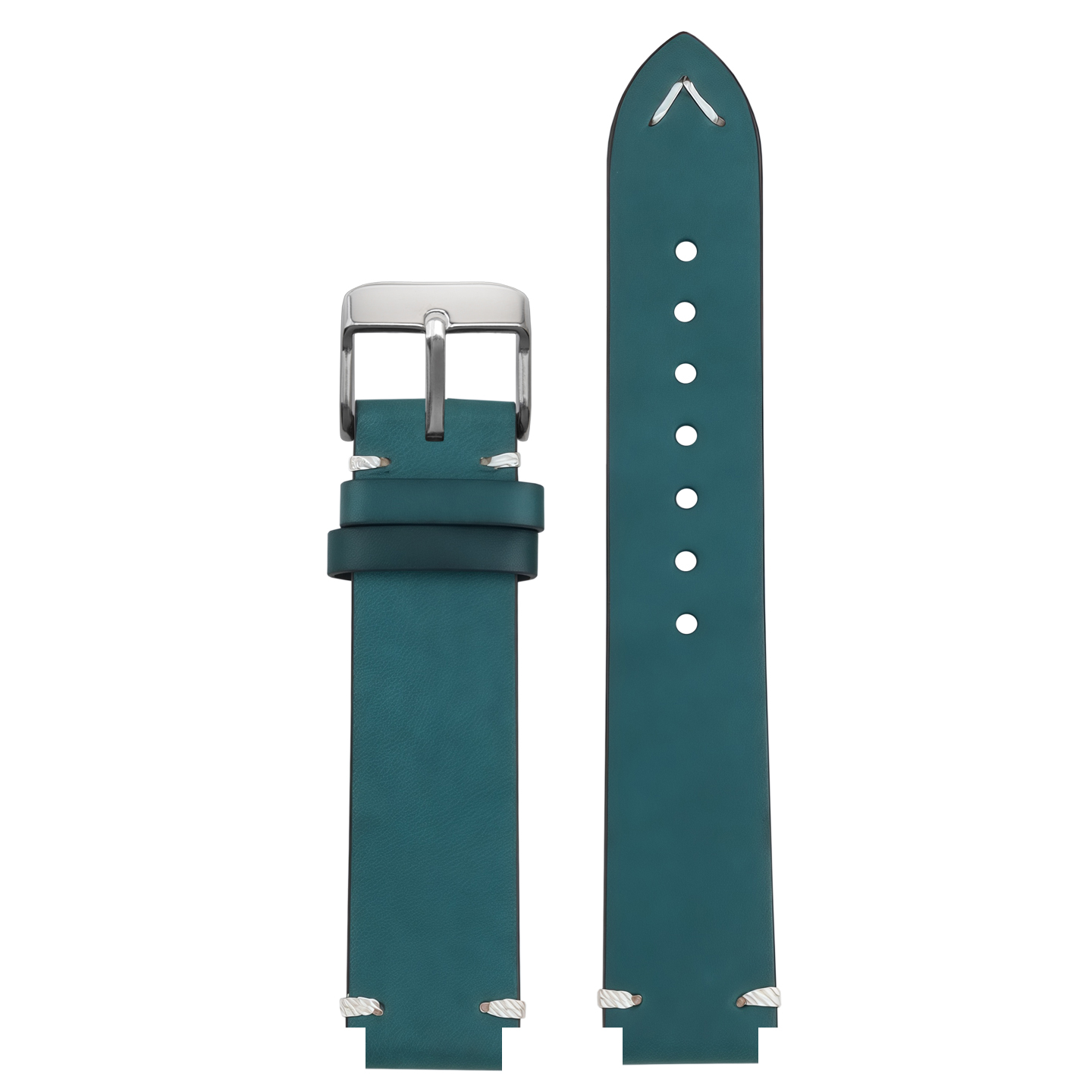 Retro genuine leather watch strap, 18mm, compatible with Casio A159/A158/A168/AE-1200 models