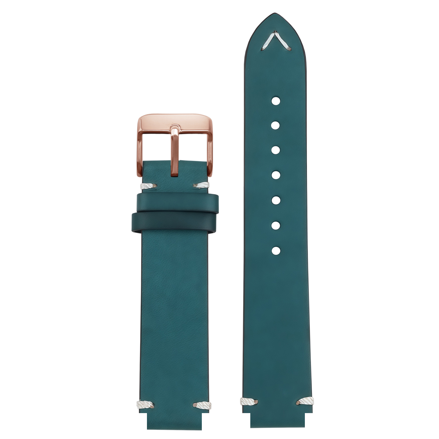 Retro genuine leather watch strap, 18mm, compatible with Casio A159/A158/A168/AE-1200 models