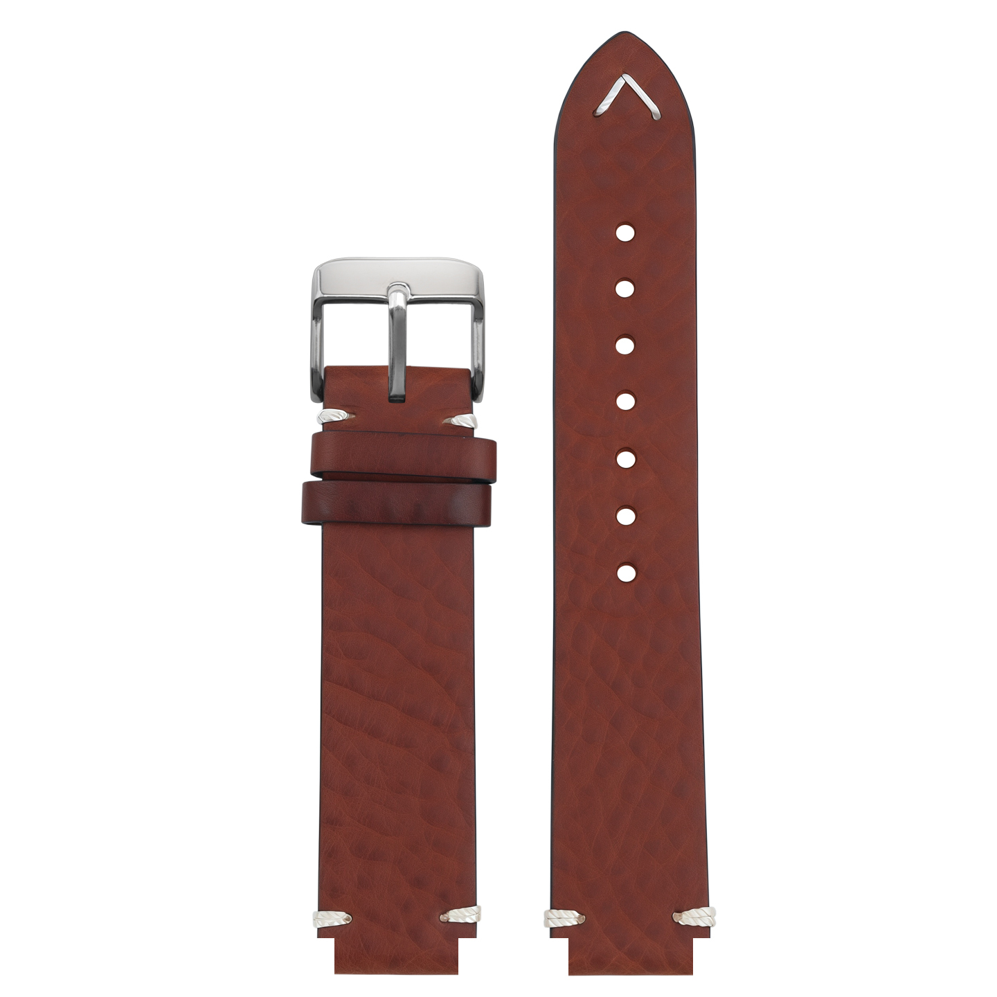 Retro genuine leather watch strap, 18mm, compatible with Casio A159/A158/A168/AE-1200 models