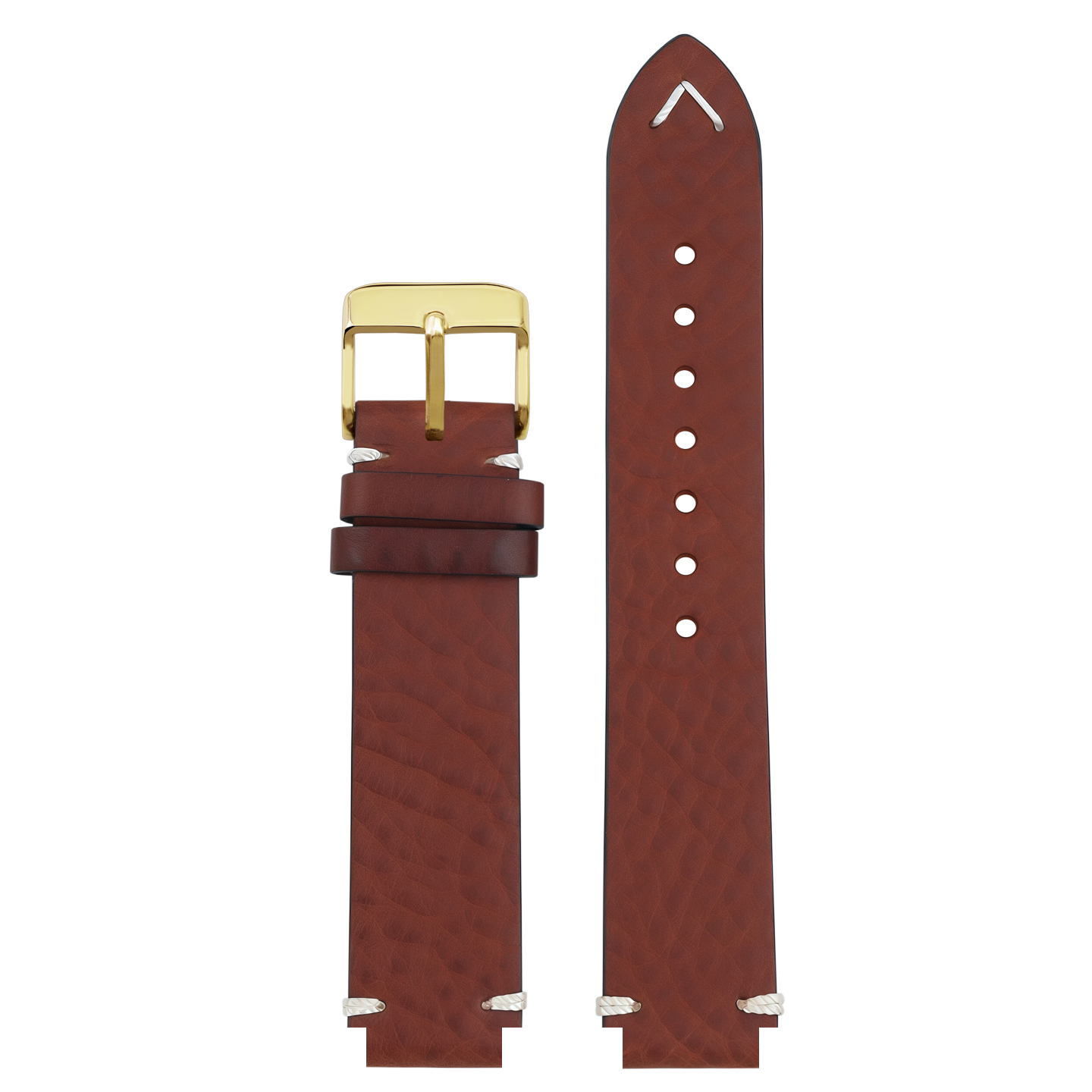 Retro genuine leather watch strap, 18mm, compatible with Casio A159/A158/A168/AE-1200 models