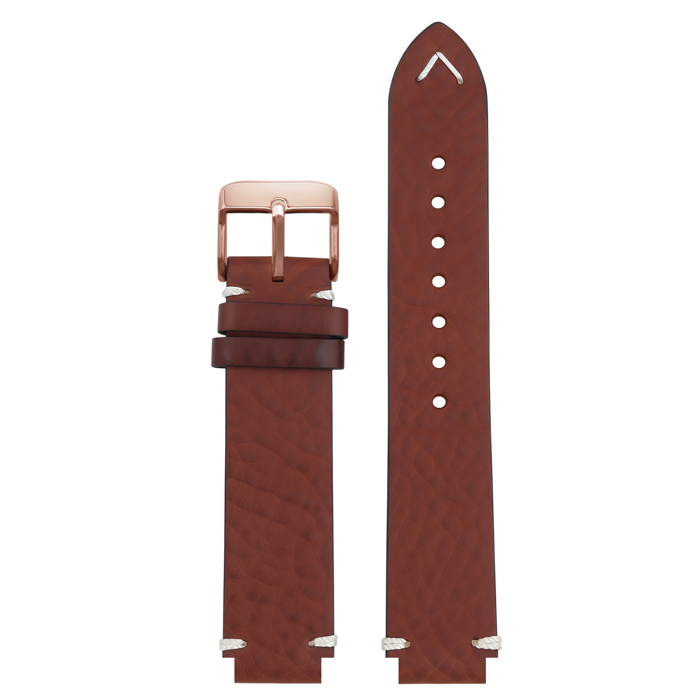 Retro genuine leather watch strap, 18mm, compatible with Casio A159/A158/A168/AE-1200 models
