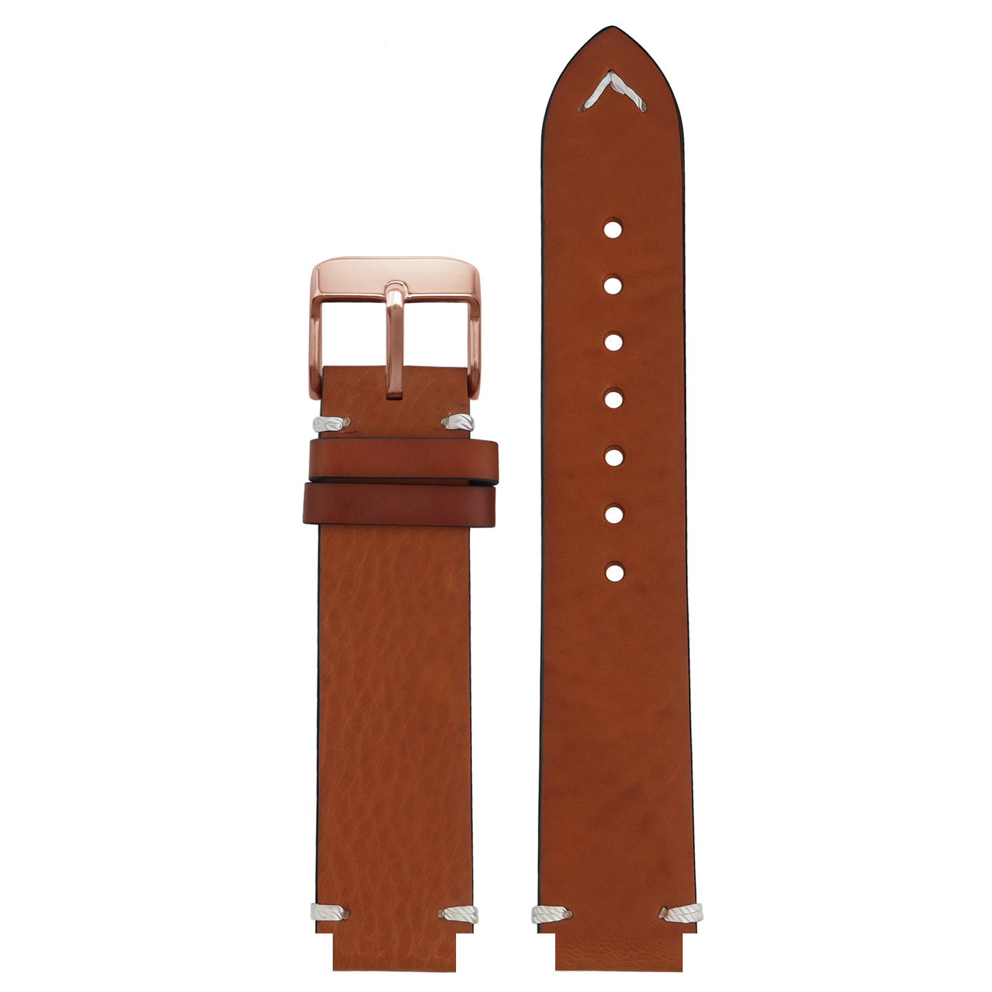 Retro genuine leather watch strap, 18mm, compatible with Casio A159/A158/A168/AE-1200 models