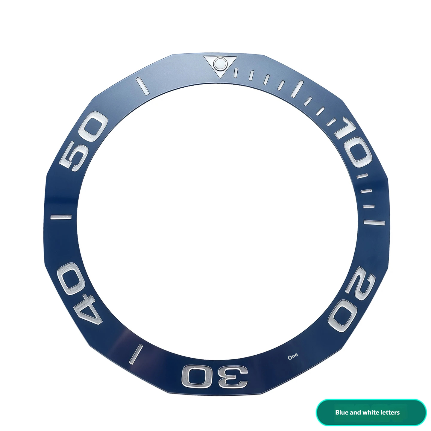 Replacement ceramic bezel for the TAG Heuer Competition Series 43mm dial