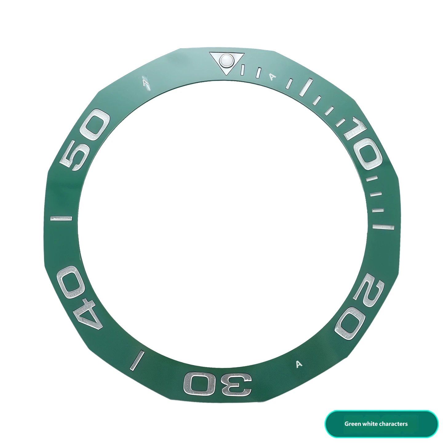 Replacement ceramic bezel for the TAG Heuer Competition Series 43mm dial