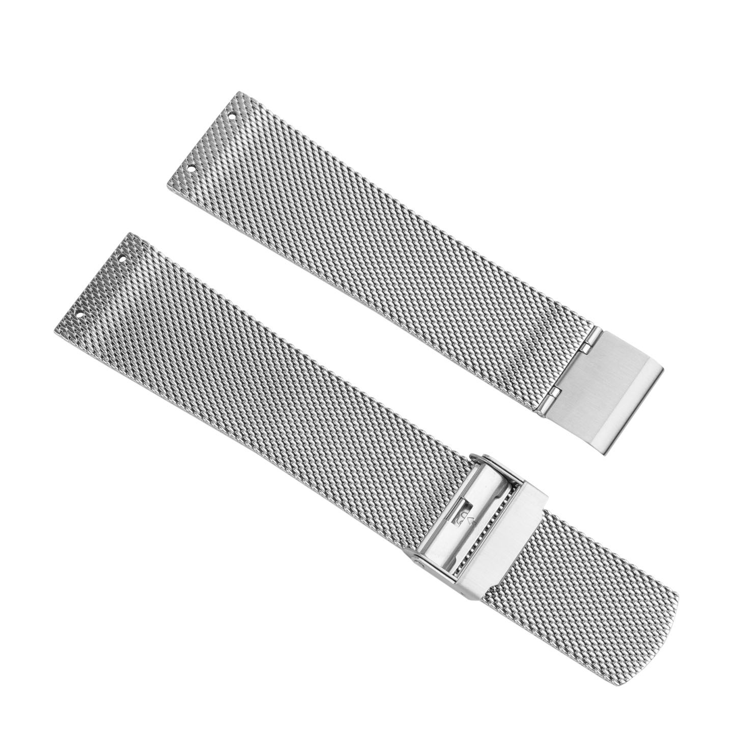 Compatible with Skagen 233XLTTM/TTN – 24mm stainless steel Milanese strap