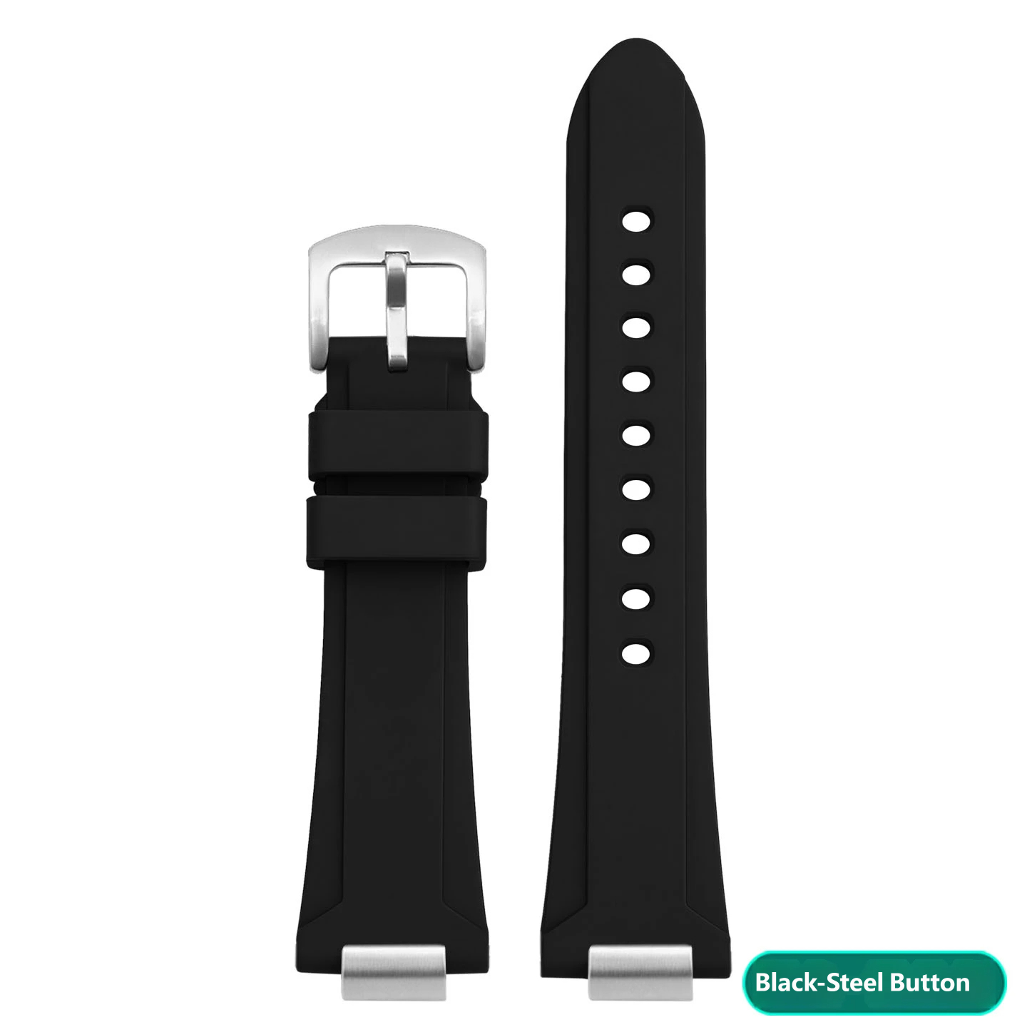 Replacement watch strap for Flyta Feiyada Aerospace Astronaut watches, made from waterproof and sweat-resistant rubber and silicone