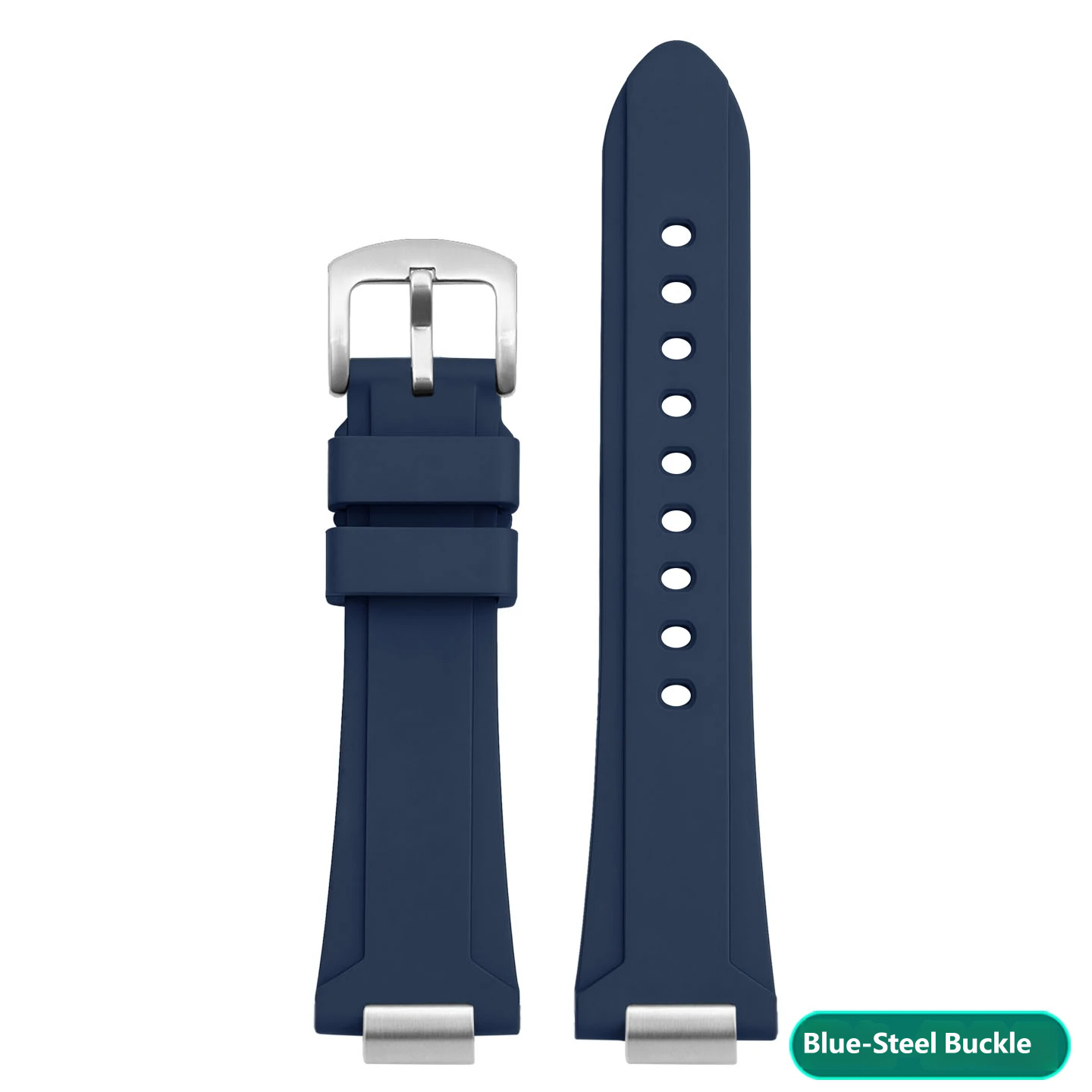 Replacement watch strap for Flyta Feiyada Aerospace Astronaut watches, made from waterproof and sweat-resistant rubber and silicone