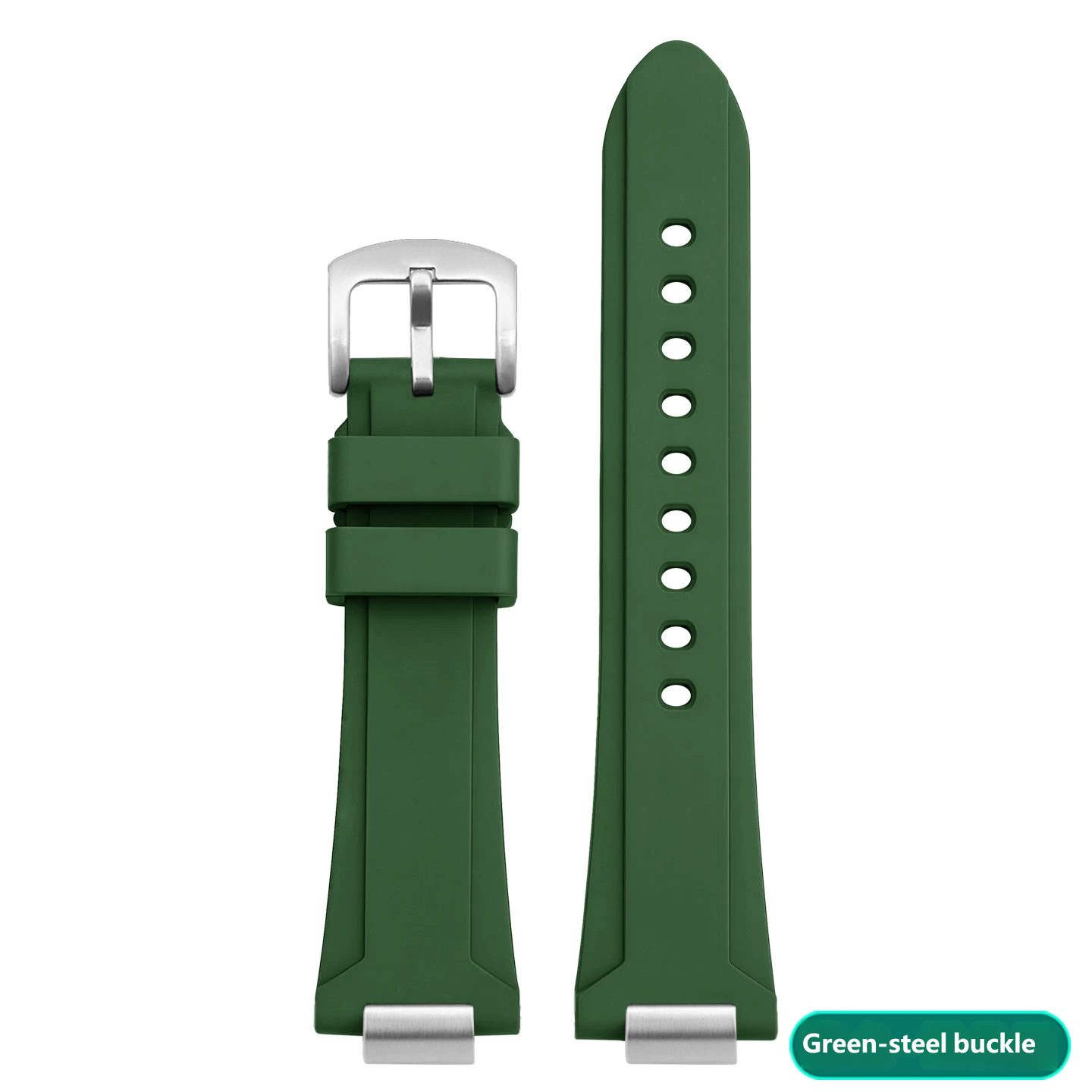 Replacement watch strap for Flyta Feiyada Aerospace Astronaut watches, made from waterproof and sweat-resistant rubber and silicone