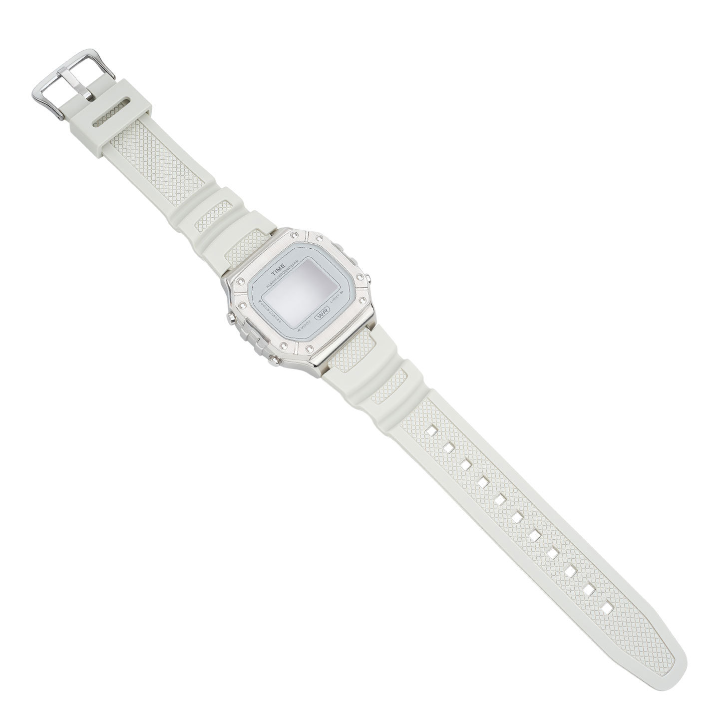 Compatible with the Casio W-218H: Stainless steel case and resin strap conversion set