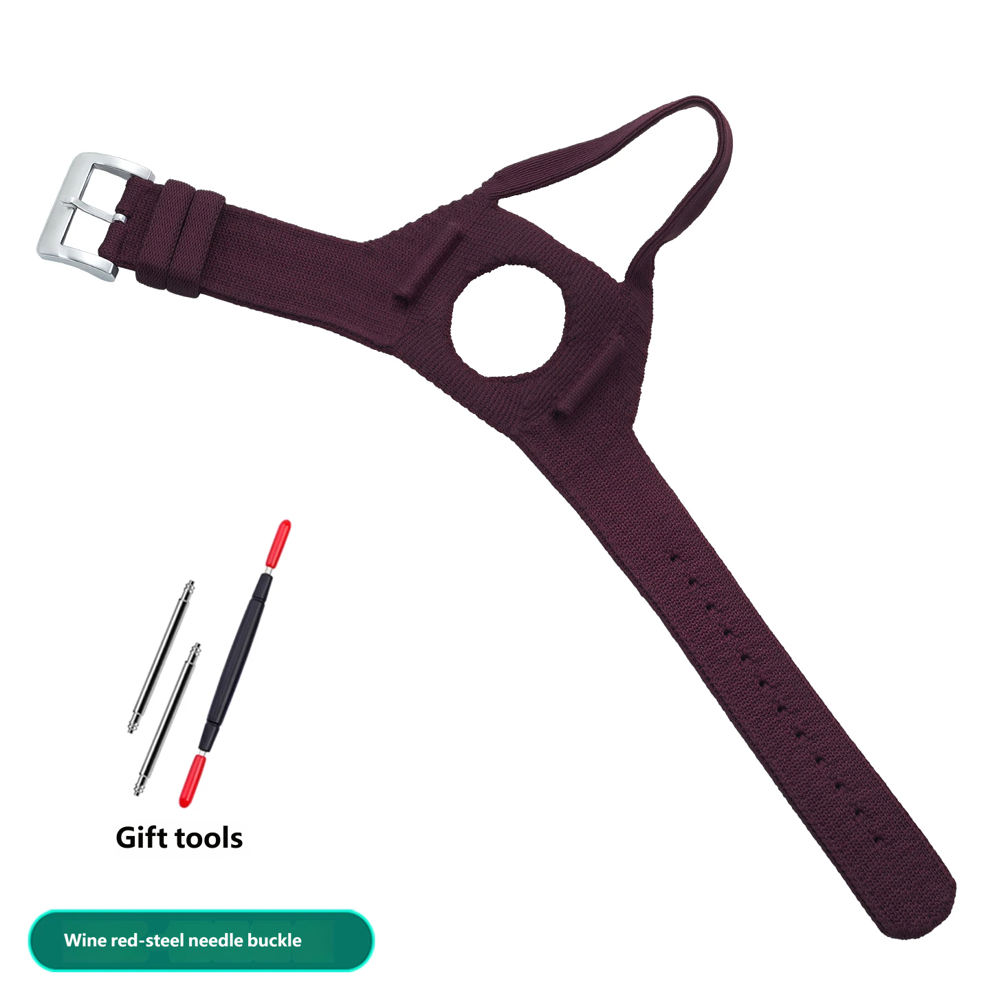 Compatible with SUUNTO VERTICAL2/Race2/Run/9peak sports breathable nylon watch straps